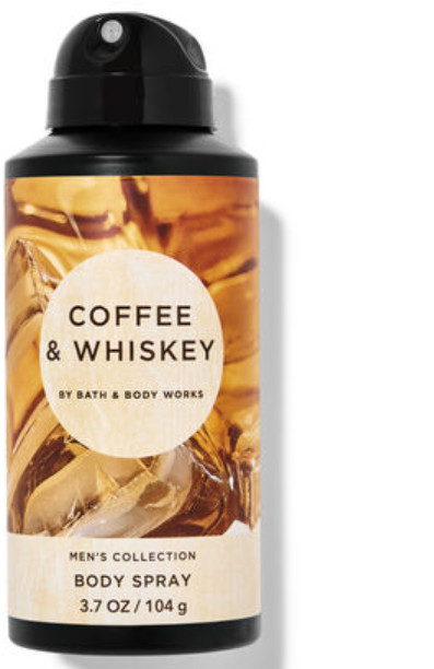 Bath & Body Works Coffee & Whiskey Body Spray