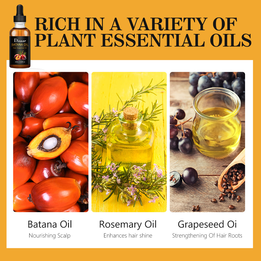 Disaar Batana Rosemary Essential Hair Oil – 60ml