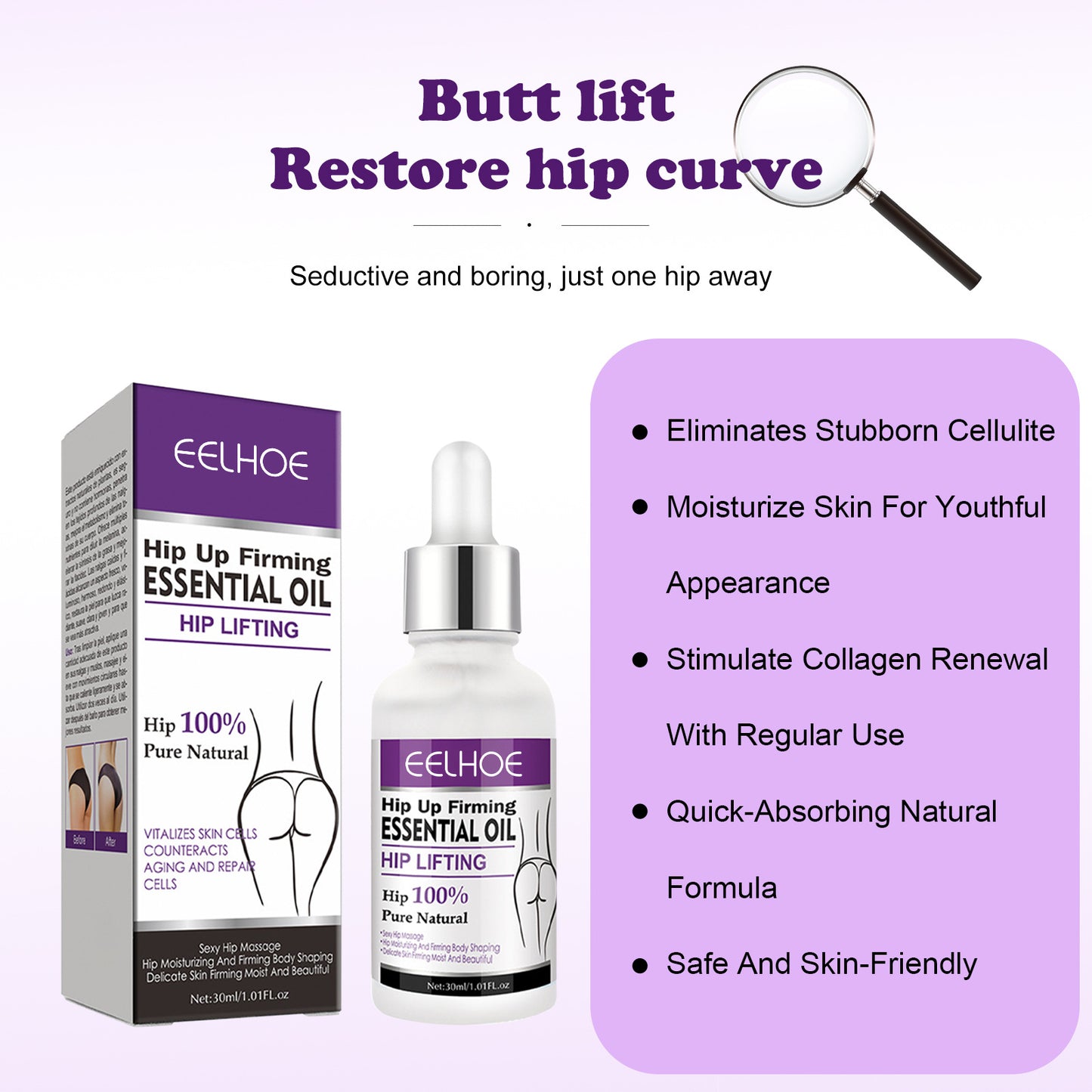 EELHOE Hip Up Firming Essential Oil