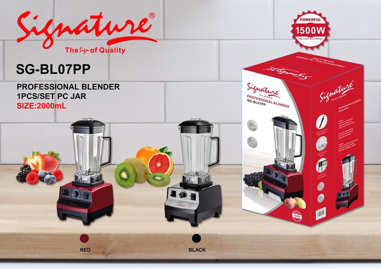 Signature Commercial Blender -SG BL07PP