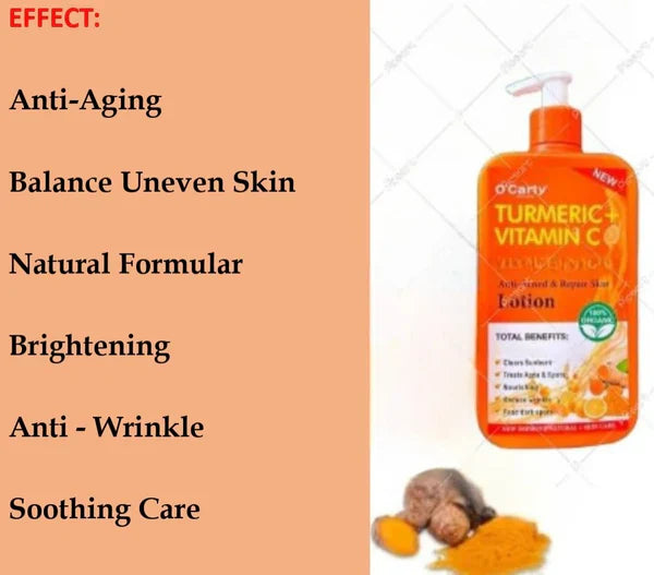 O'CARLY Turmeric + Vitamin C Body Lotion