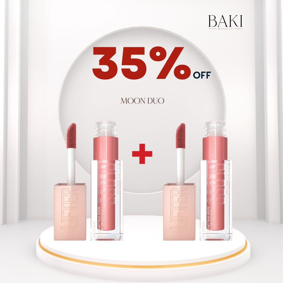 MAYBELLINE LIFTER GLOSS NU 009 Moon 5.4ml Duo Pack