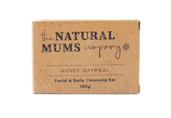 The Natural Mums Honey oatmeal Soap-100g