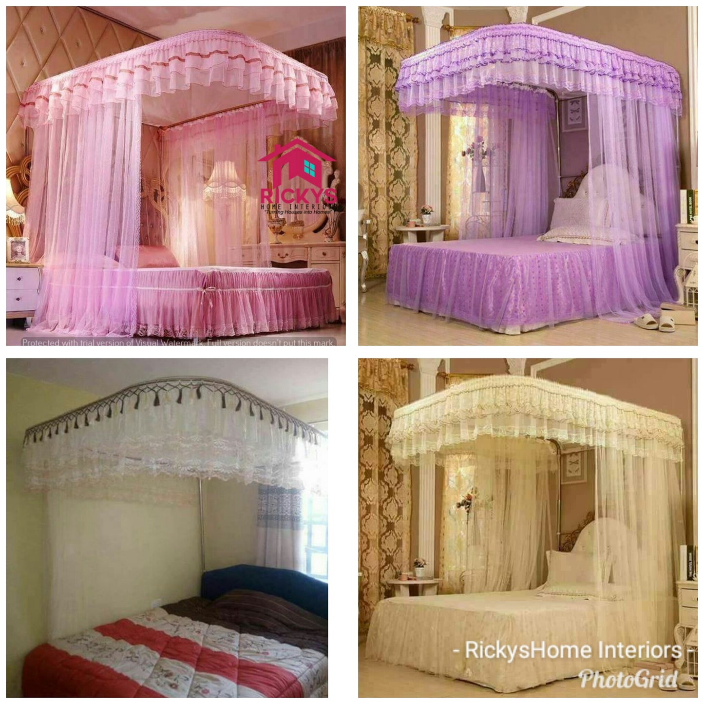 Two stand bed net