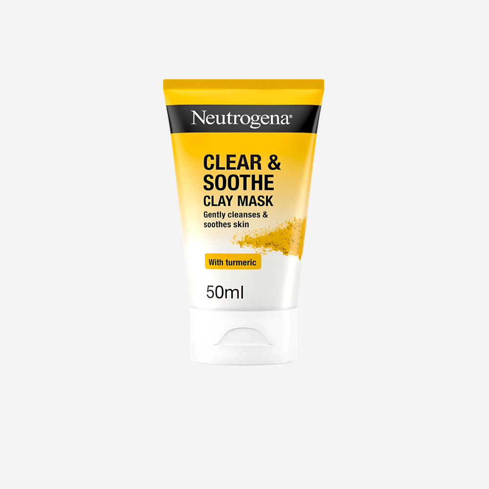 Neutrogena Clear Soothe Clay Mask 50ml Oil-Free Deep Cleansing