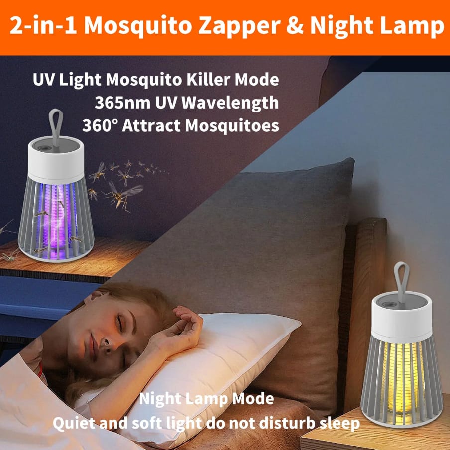 2-in-1 LED Night Light & Mosquito Killer Trap