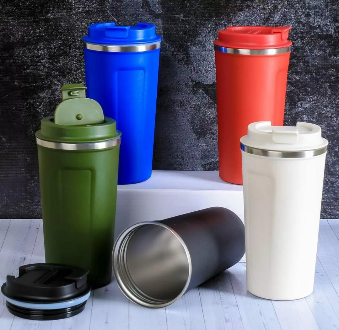 Insulated Coffee Thermo Mug with Smart LED Temperature Display – 500ml