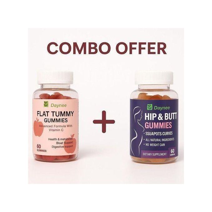 š„ Daynee Hip & Butt + Flat Tummy Supplement Combo | KSh 4,999 + FREE Surprise Gift