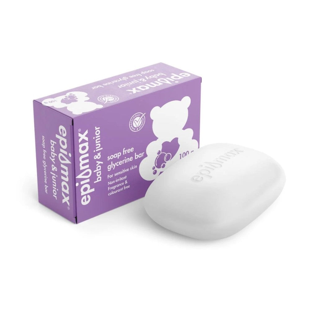 Epimax Baby & Junior Soap-Free Glycerine Bar – 100g