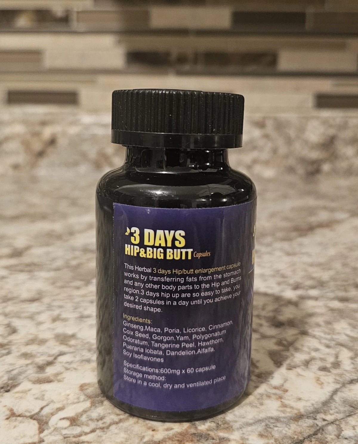 Hip & Butt Capsules | KSh 2,800 + FREE Surprise Gift