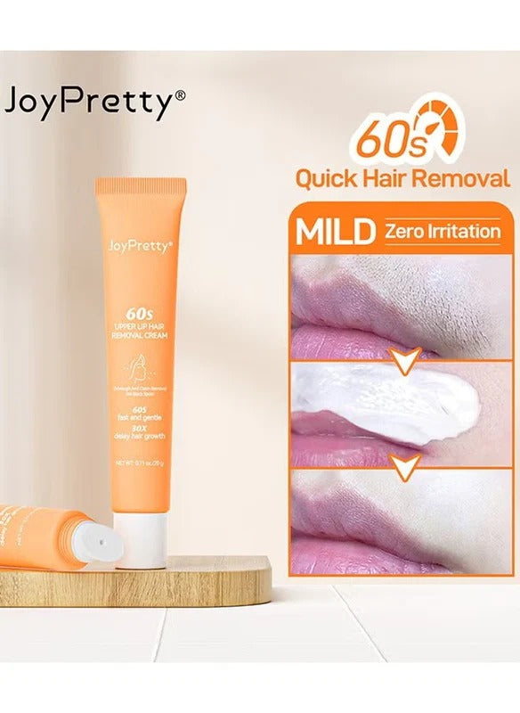 JoyPretty 60 Seconds Upper Lip Hair Removal Cream (20 g)
