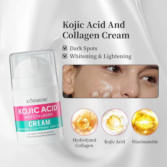 Kormesic Kojic Acid and Collagen Face Cream – 50g