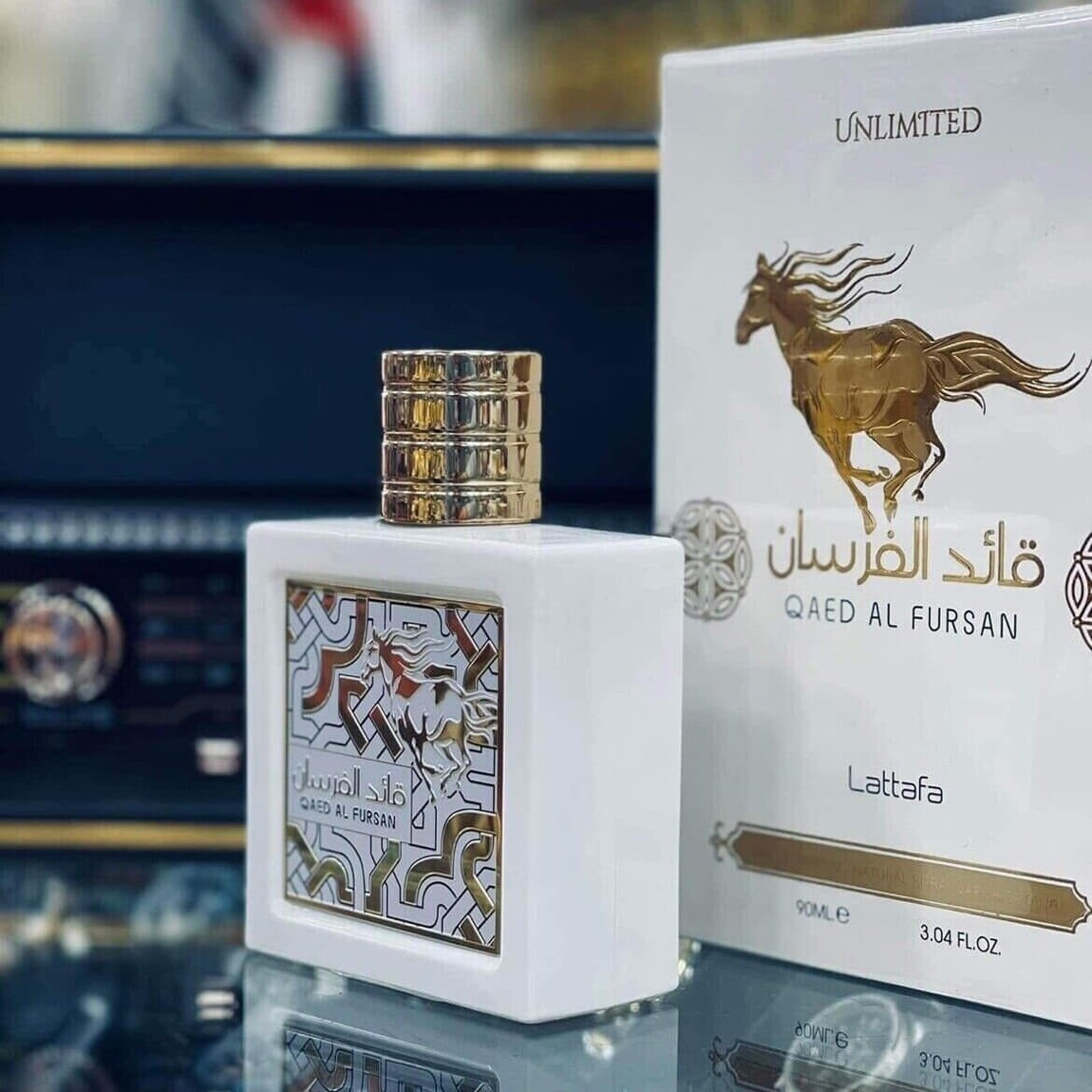 Lattafa Qaed Al Fursan White Edition EDP