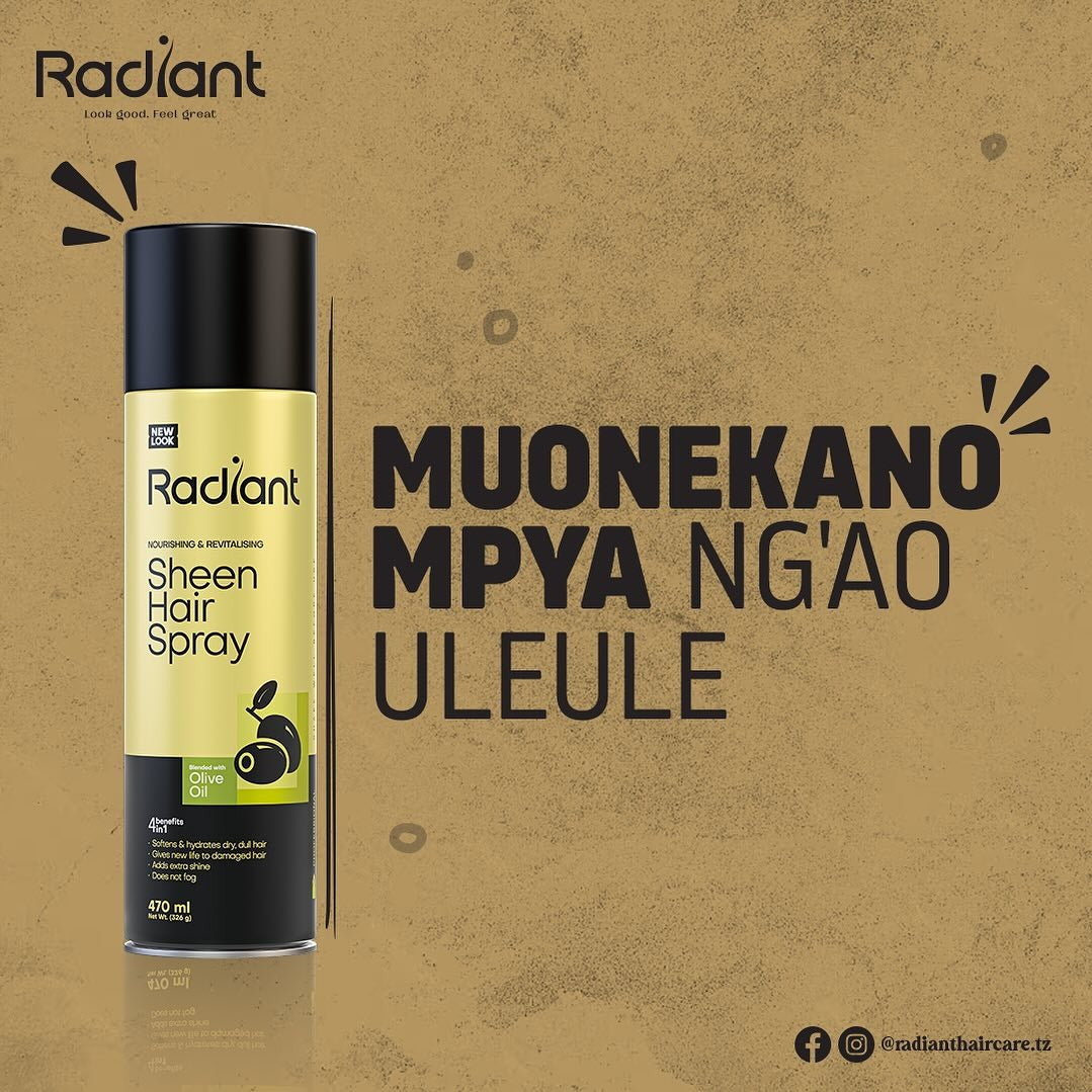 Radiant Sheen Hair Spray – 470ml