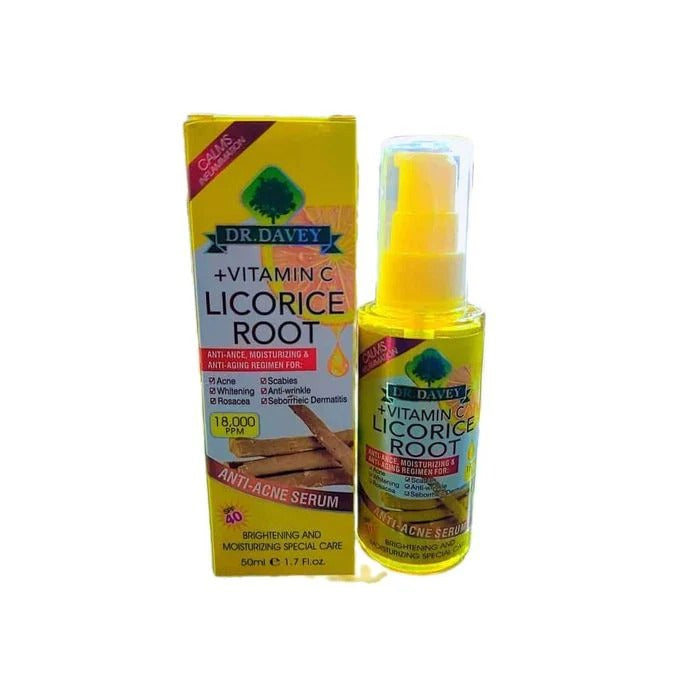 Dr. Davey Vitamin C + Licorice Anti-Wrinkle & Brightening Face Serum