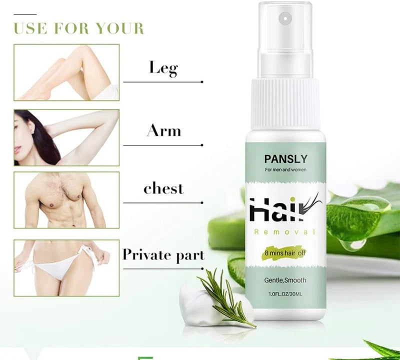 Pansly Hair Remover and Growth Inhibitor Facial Removal Spray