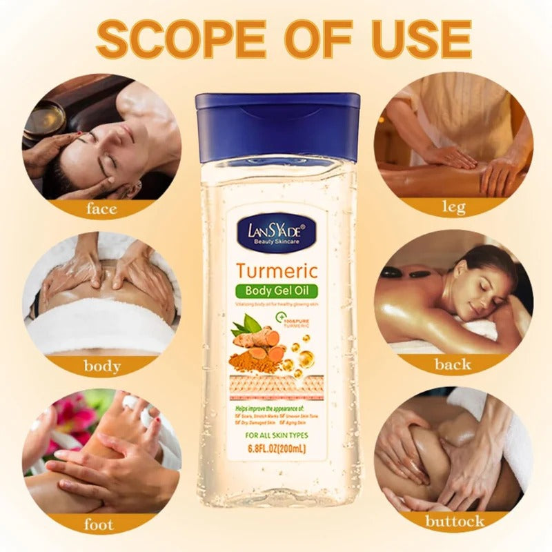 LansYade Turmeric Body Gel Oil