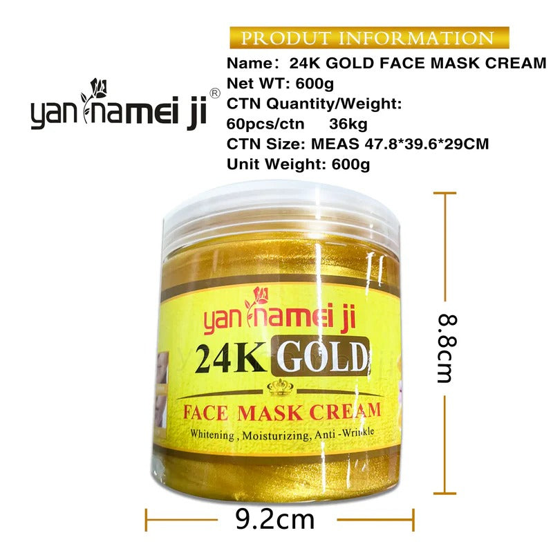 Yan Namei Ji 24K Gold Face Mask Cream
