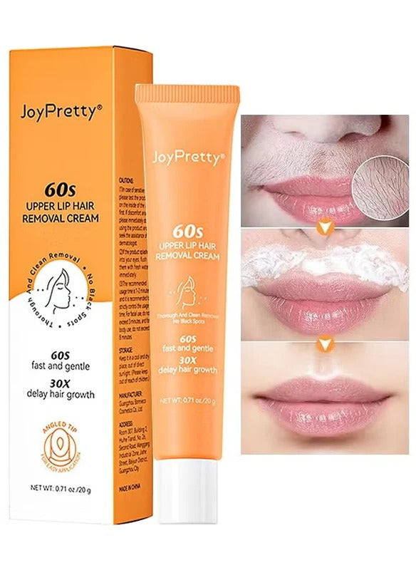 JoyPretty 60 Seconds Upper Lip Hair Removal Cream (20 g)