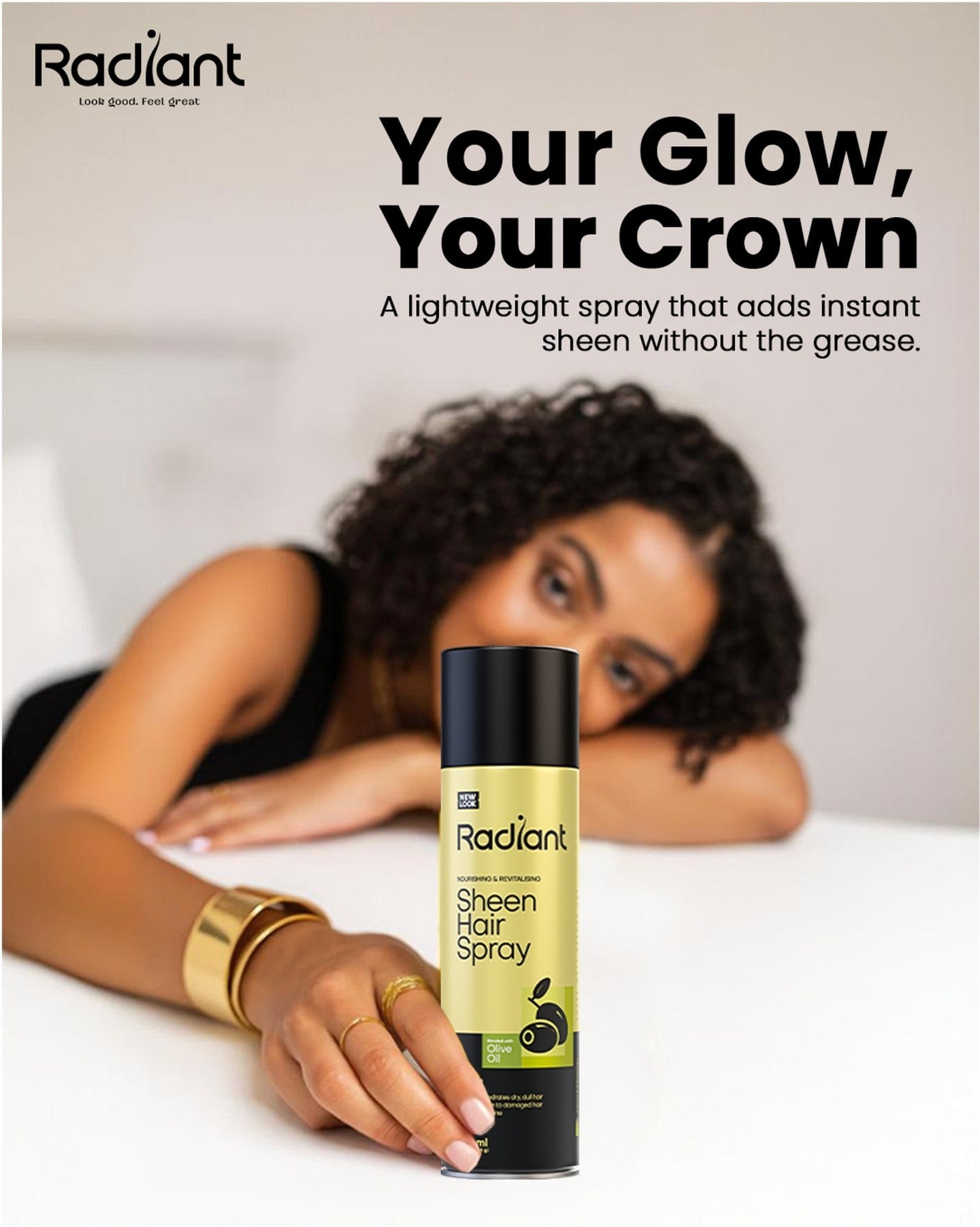 Radiant Sheen Hair Spray – 470ml