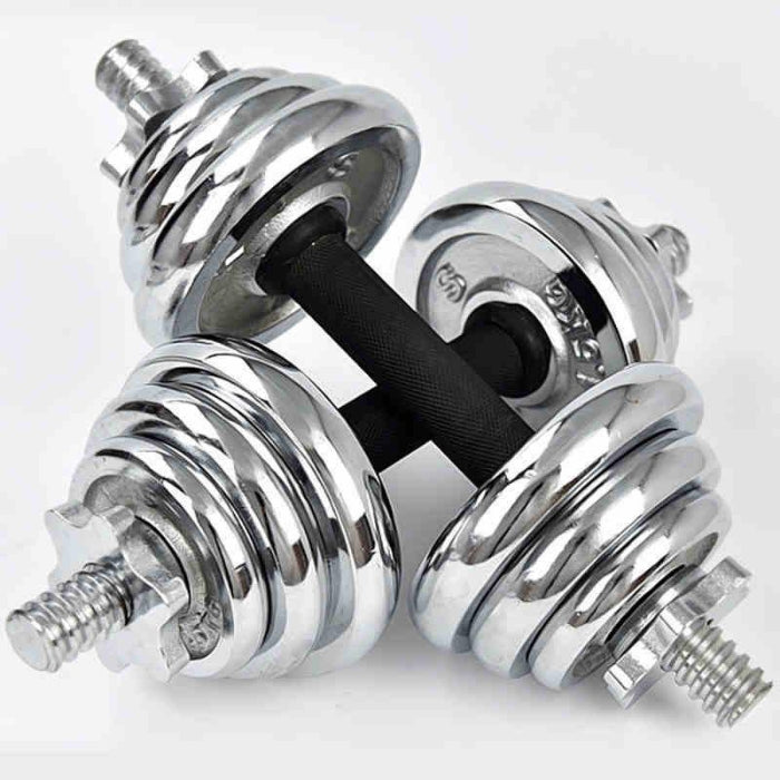 Chrome Dumbbells -20kg pair