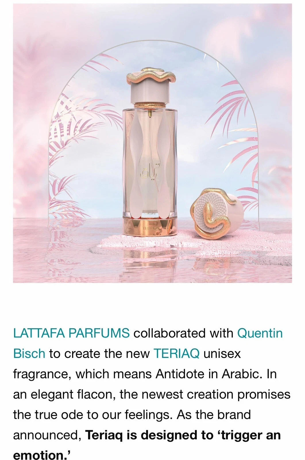 Lattafa Pride Teriaq Unisex Perfume