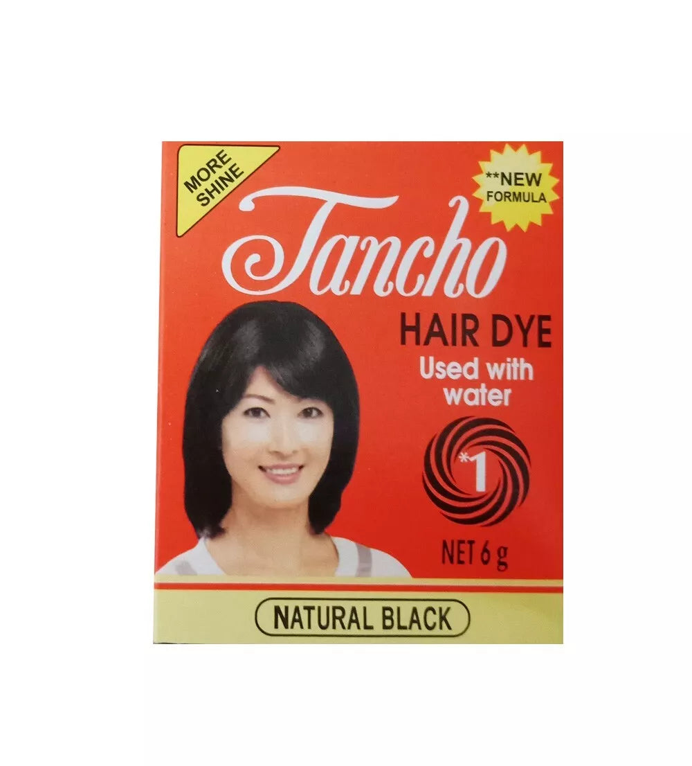 Tancho Hair Dye – 6g Natural Black