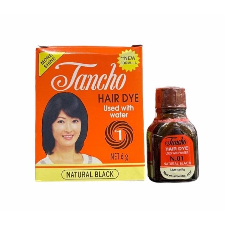 Tancho Hair Dye – 6g Natural Black