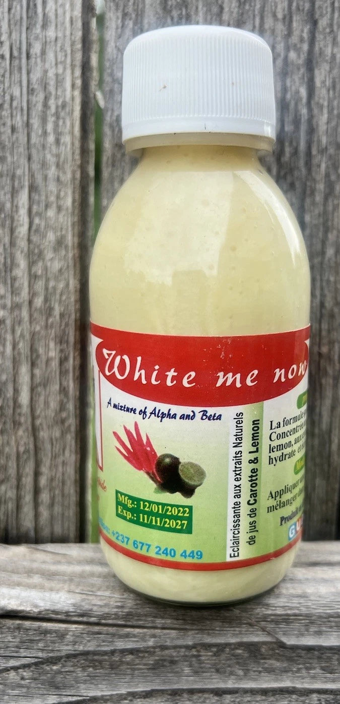 White-Me-Now Carrot, Lemon & Glutathione Serum Super Éclaircissant
