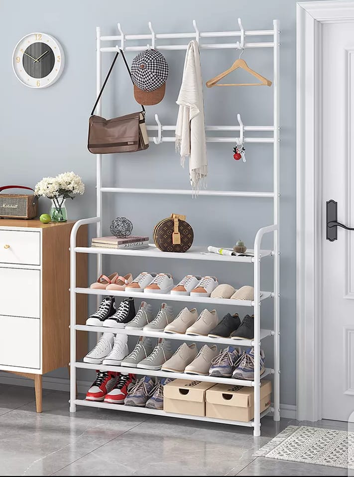 Multipurpose shoe rack and hanger