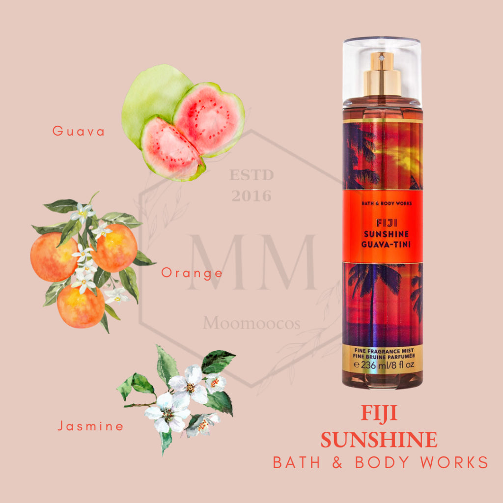 Bath & Body Works Fiji Sunshine Guava Tini Fine Fragrance Mist
