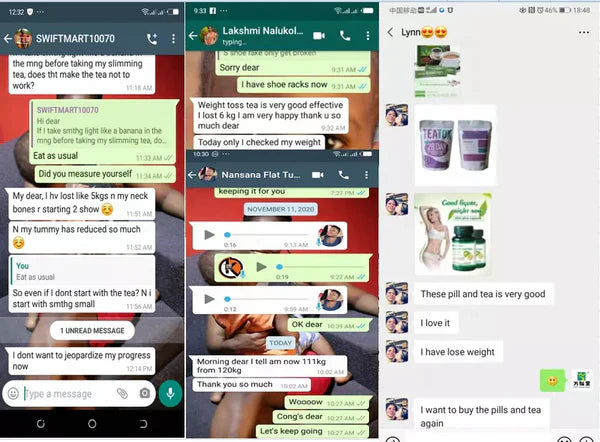 WINS TOWN Flat tummy Tea Weight Loss flat tummy tea