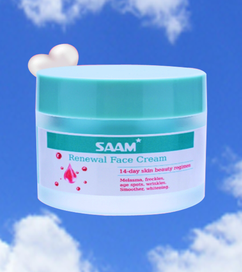 🔥 ORDER 1, WE SEND 2 — SAAM Renewal Face Cream | Anti-Ageing + Deep Hydration + Glowing Skin | KSh 4,500