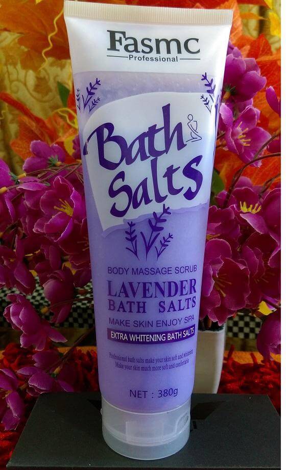 Fasmc Bath Salts Lavender Body Massage Scrub