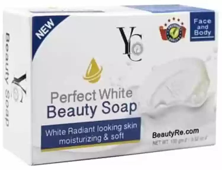 YC Perfect White Beauty Soap for soft skin, 100 g