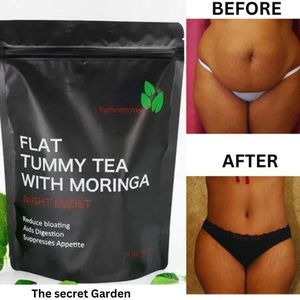 WINS TOWN Flat Tummy Tea With Moringa