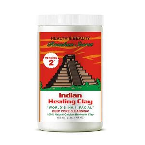 Roushun Indian Healing Clay Natural Calcium Bentonite Clay Mask 908ml