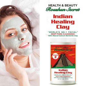 Roushun Indian Healing Clay Natural Calcium Bentonite Clay Mask 908ml