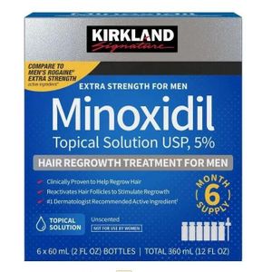 Kirkland Minoxidil 5% Extra Strength Hair Regrowth 1 Month works