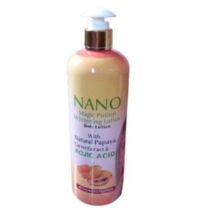 Nano Magic Potion Whitening Body lotion with kojic acid ,Papaya & Carrot extract For Sun Protection ,Moisturizing ,Even tone,natural glow