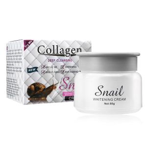 Try Me Collagen Deep Cleansing Snail Whitening Cream 80g