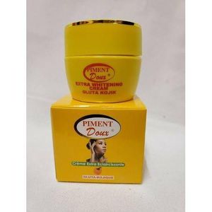 Piment Doux Extra Whitening & Dark Spot Corrector/ Remover Face & Body Cream- Gluta Kojic