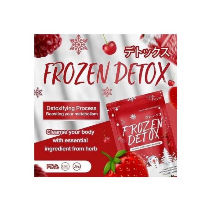 Frozen Detox Dietary Supplement 2 In 1 For Flat Tummy/Slimming/Weight Loss