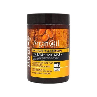 Argan Anti-Hair Fall Oil and Renewal Creamy Hair Mask