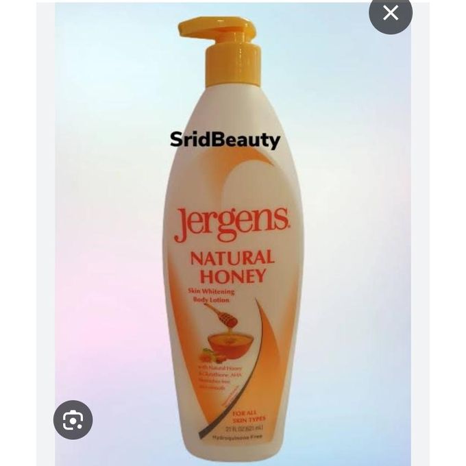 Jergens Natural Honey skin whitening body lotion