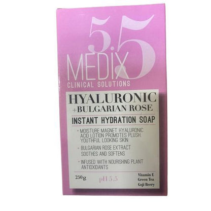 Medix 5.5 Hyaluronic + Bulgarian Rose Instant Hydration Soap