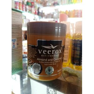 Veerox Almond & Coconut Moisturizing hand & Body Cream.