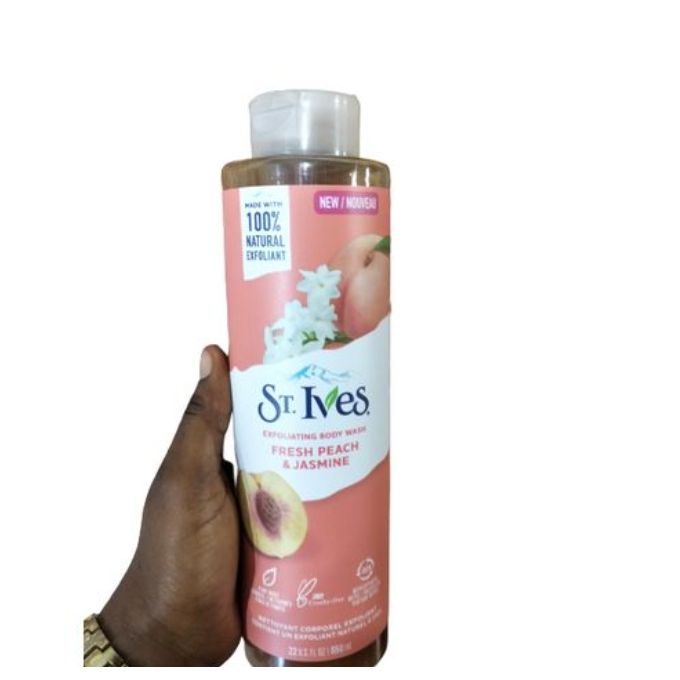 St. Ives Fresh Peach & Jasmine Exfoliating Body Wash