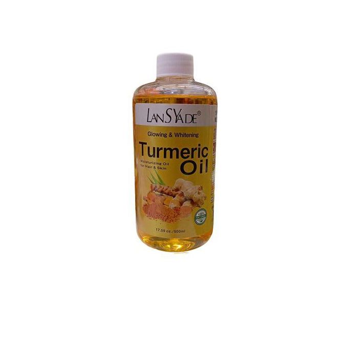 LansYade Glowing & Whitening Tumeric Moisturizing Oil for Hair & Skin Oil