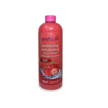 Pretty Be Brightening Exfoliating Body Wash With Strawberry extracts